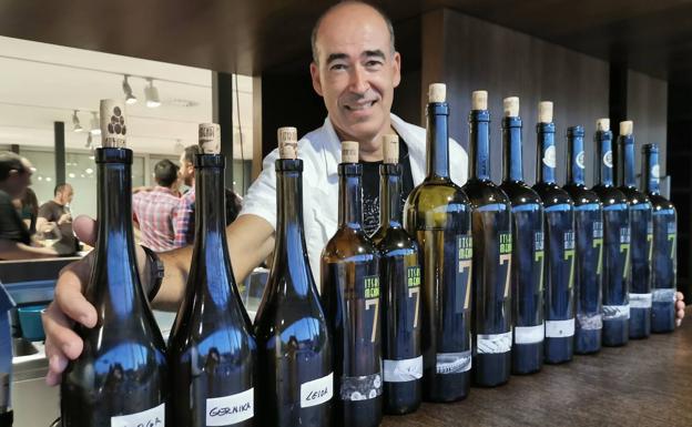 Garikoitz Ríos: «El futuro del txakoli está en la crianza»