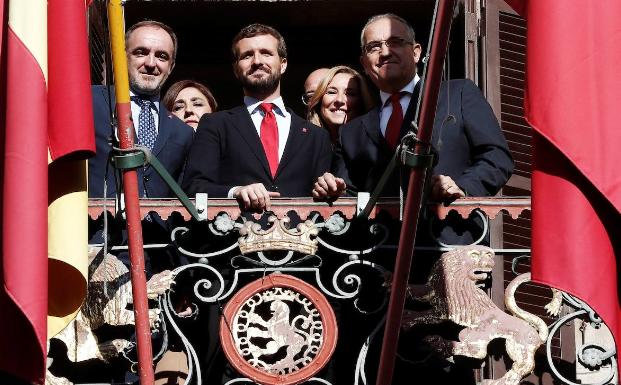 Casado vincula cualquier acuerdo con Sánchez a la «ruptura del acuerdo» con Bildu en Navarra