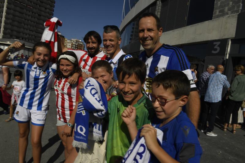 Casi 30.000 aficionados baten el récord en Anoeta