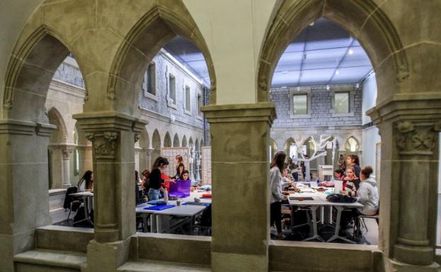 La educación artística da vida al convento de Betoño