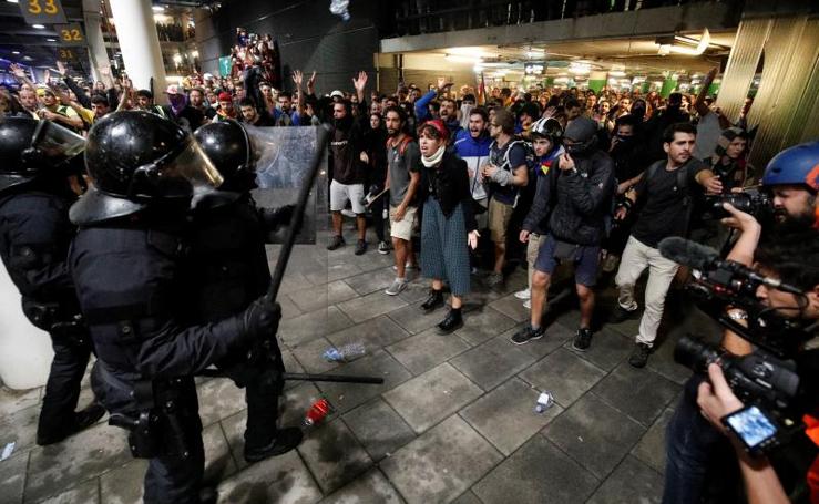 Fotos Colapso En El Aeropuerto De Barcelona Por La Sentencia Del