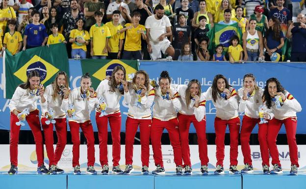 La selección española, la mejor de fútbol playa de todo el mundo