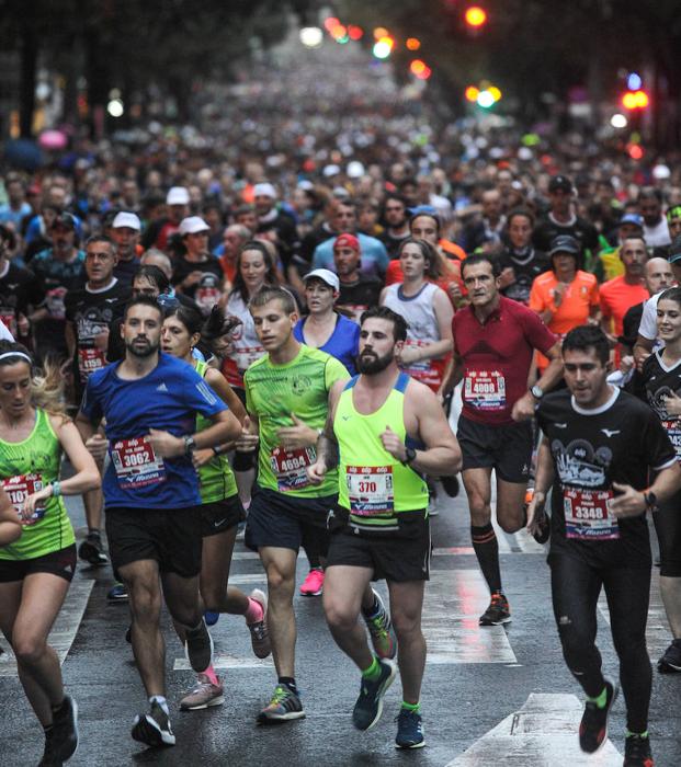 Noche de récord en el Maratón de Bilbao