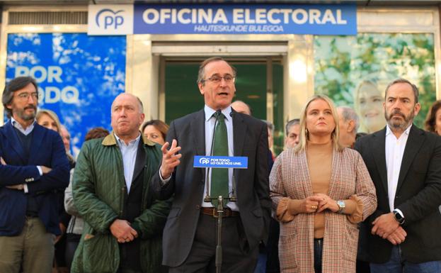 Alonso pide al PNV que frene la deriva que tiene «el nacionalismo catalán sobre el vasco»
