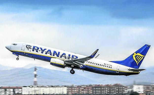 El número de rutas de Ryanair se reduce hasta la primavera del 2020