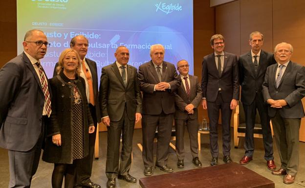 Deusto y Egibide quieren «más compromisos» de empresas e instituciones para la formación dual