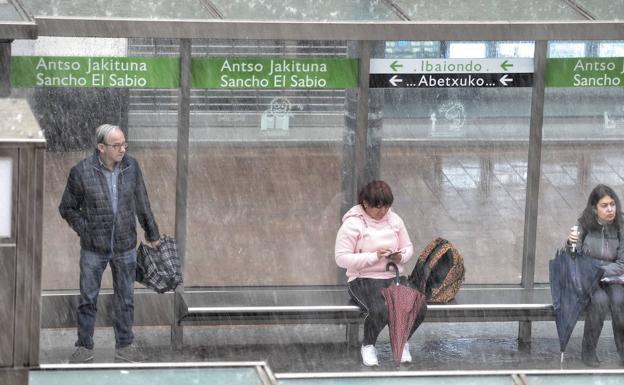 Alerta en Álava por lluvias intensas hasta el jueves