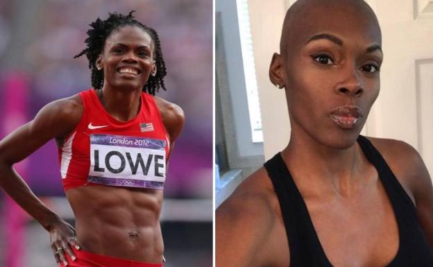 La atleta Chaunté Lowe se prepara para sus quintos Juegos mientras lucha contra el cáncer