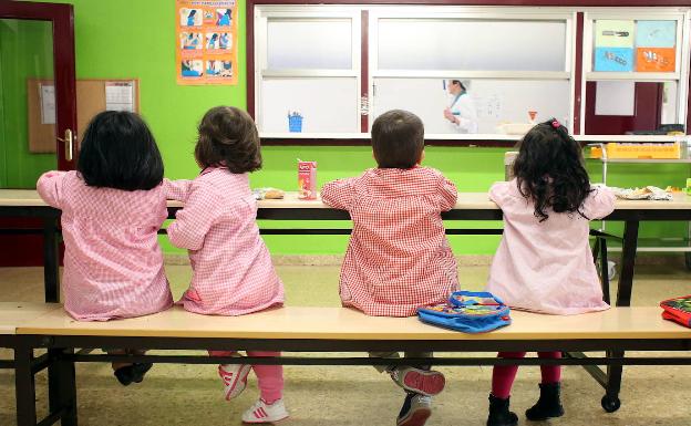 El Parlamento fuerza al Gobierno vasco a endurecer el control de los comedores escolares