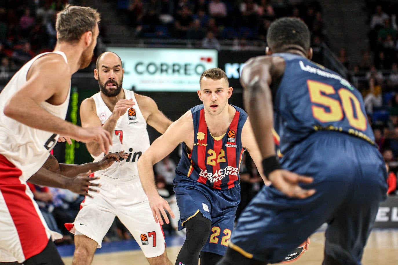 Las fotos del Baskonia - Olympiacos