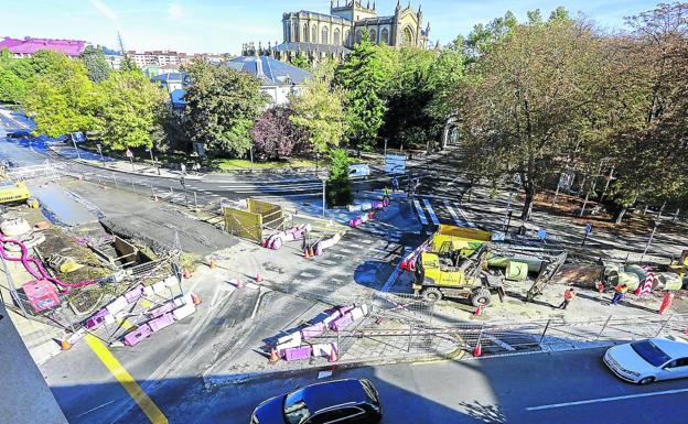 Las obras obligan a cambiar los recorridos por Vitoria de la Cabalgata, la San Silvestre y la Media Maratón