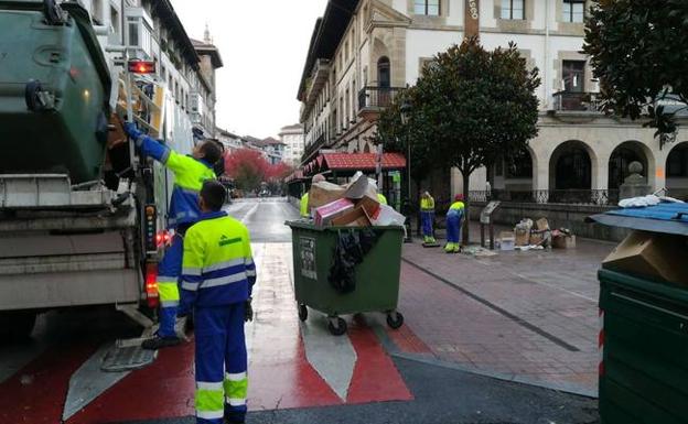 El Último Lunes de Gernika genera ocho toneladas extra de basura