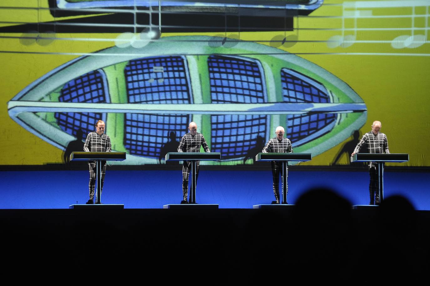 Las mejores imágenes del concierto de Kraftwerk