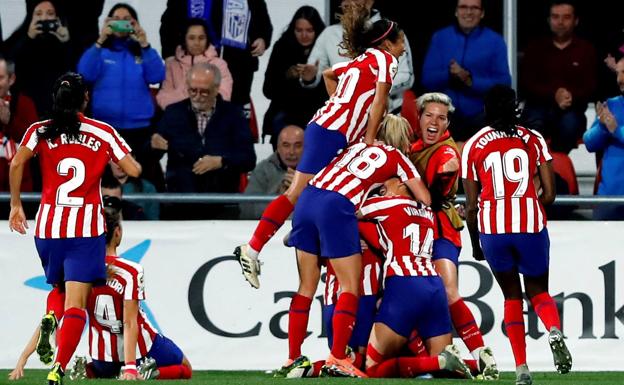 El Atlético de Madrid hace historia en la Champions