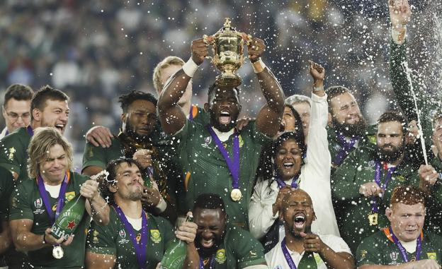 Sudáfrica se lleva su tercer Mundial de rugby tras ganar con justicia a Inglaterra