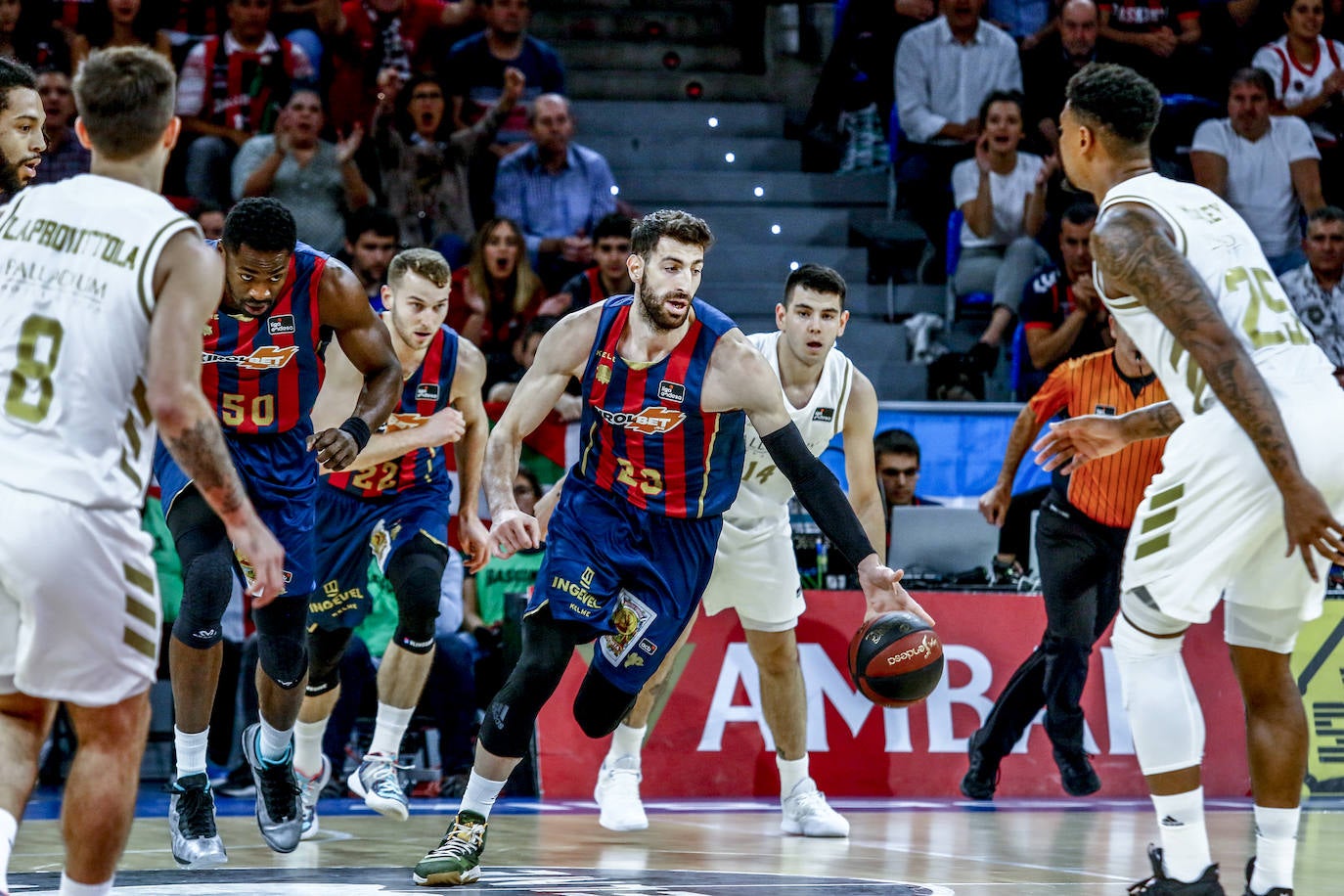 Baskonia-Real Madrid, en imágenes