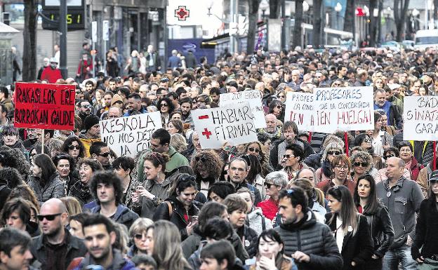 La negociación entre sindicatos y patronal de la concertada continúa «sin avances»