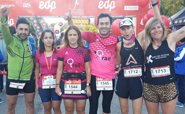 Corredoras ciegas y guías apasionados por el 'running'