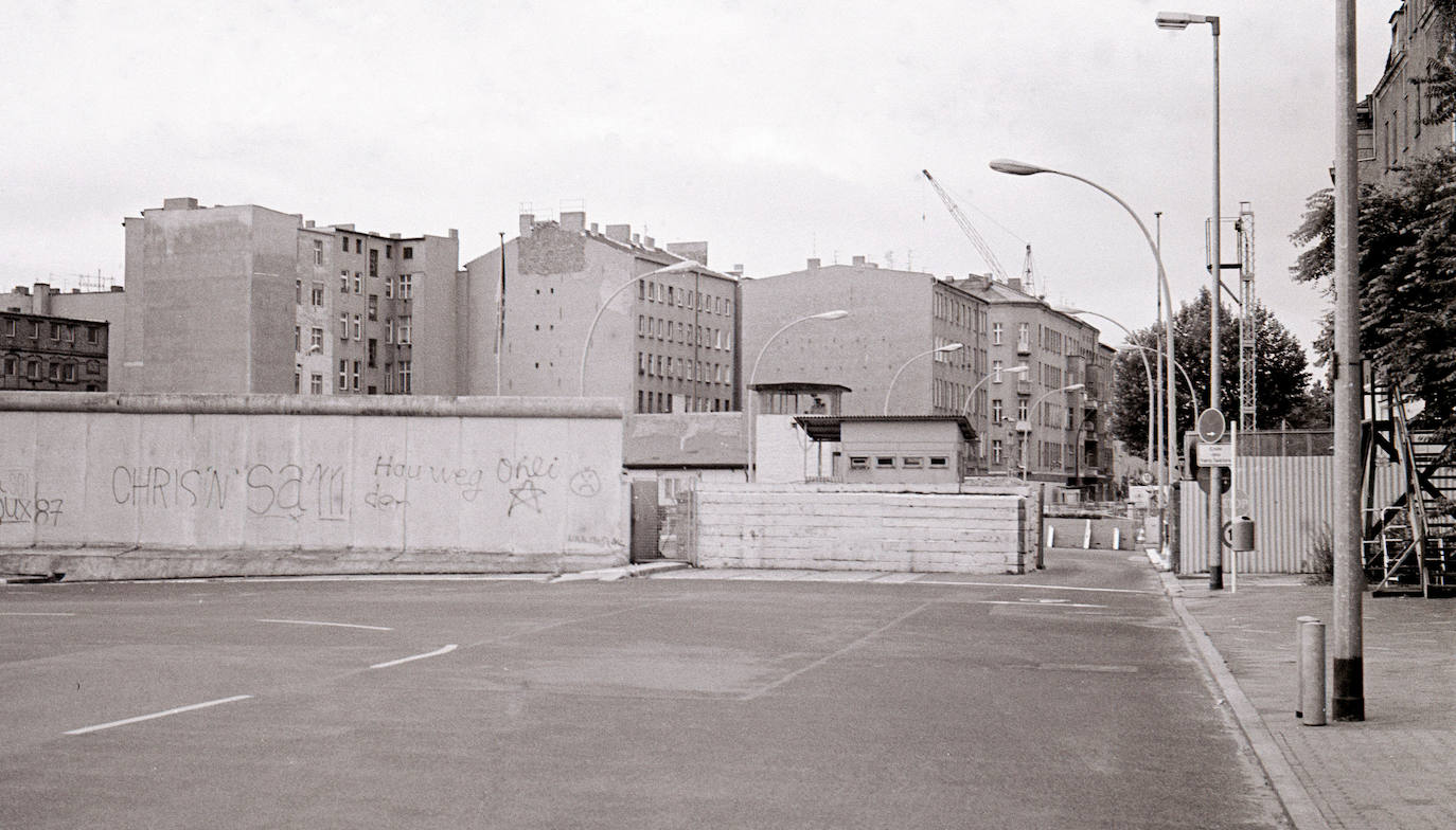 El antes y después del Muro de Berlín