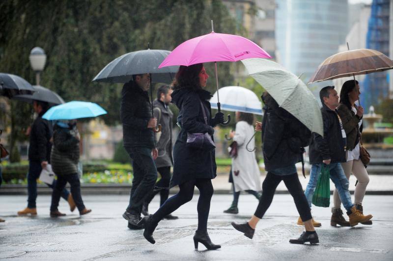 Dos nuevas borrascas dejarán intensas lluvias y provocarán la bajada de las temperaturas en Euskadi