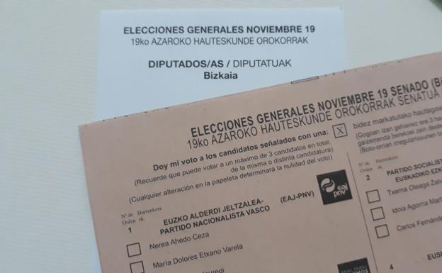Confusión con las nuevas papeletas electorales por la forma de anunciar la fecha de la votación