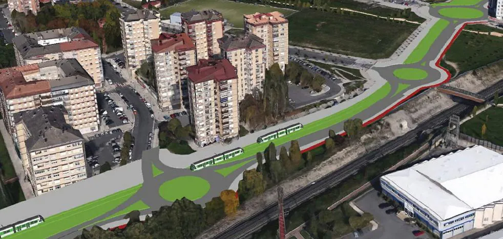 El Gobierno vasco saca a concurso las obras de ampliación del tranvía a Salburua