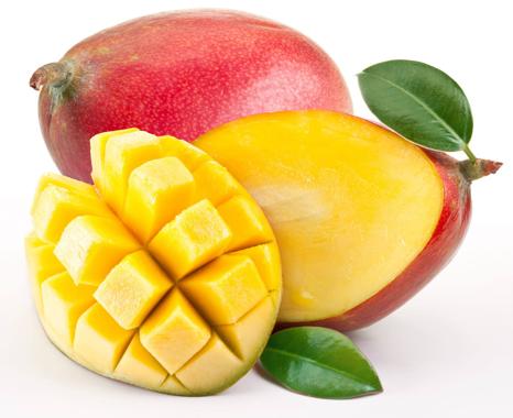 Fruta del mango para la reina