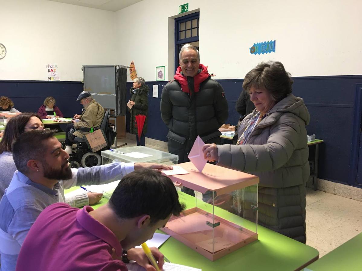 La jornada electoral en Euskadi