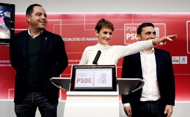 La abstención de Bildu para hacer presidenta a Chivite lastra al PSN