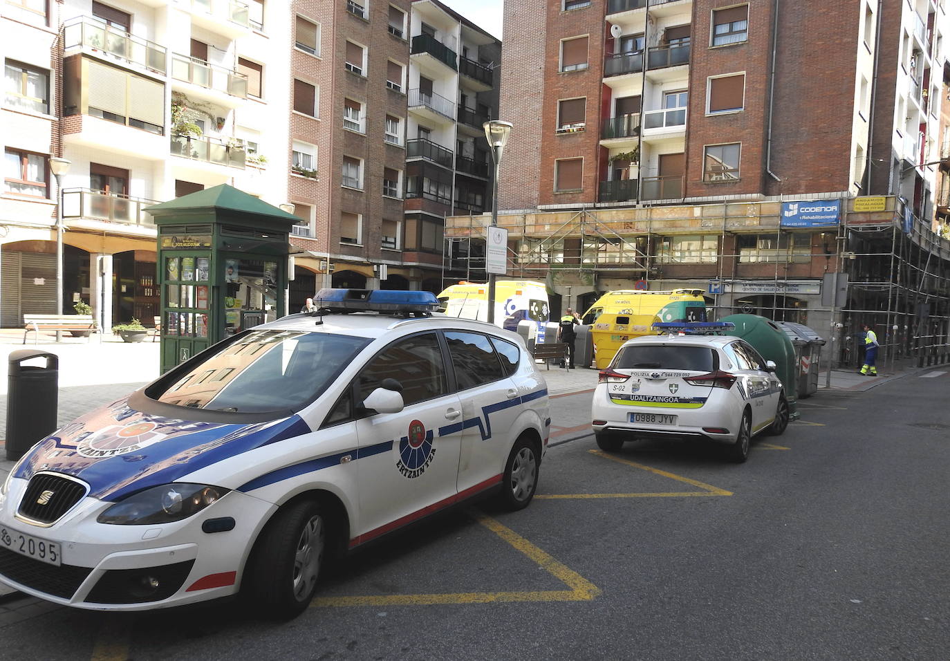 Detenido por una agresión sexual a otro hombre en una chabola en Tolosa