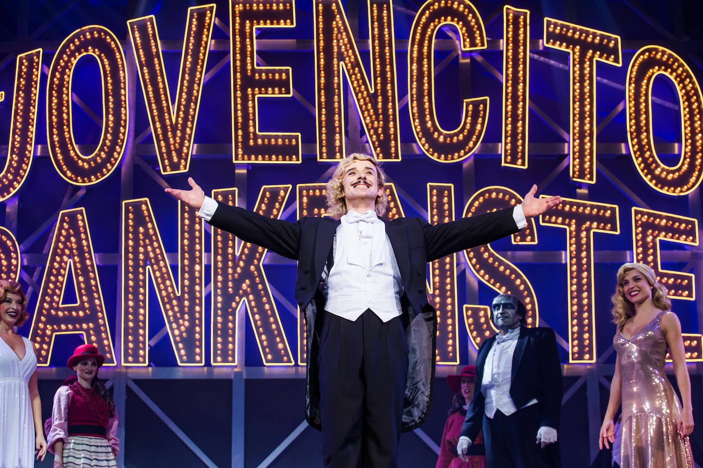 El musical 'El jovencito Frankenstein', en imágenes