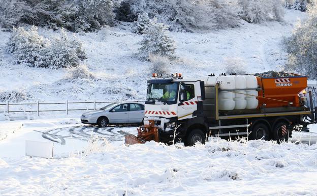 La ola de frío obliga a extender hasta el sábado el aviso por nieve