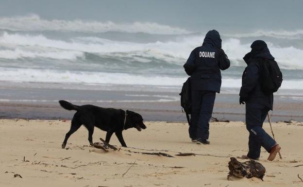 Marea de cocaína en las playas de Las Landas