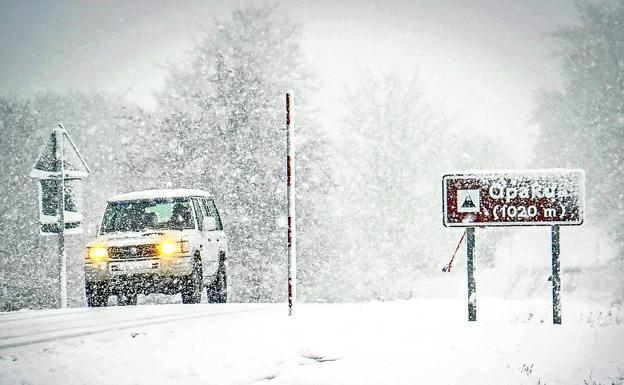 Álava afronta un noviembre con lluvias de récord que remitirán desde el martes