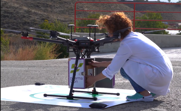 Medicamentos que llegan por el aire