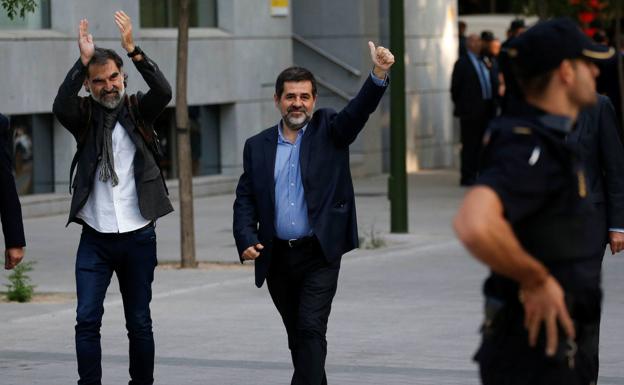 Amnistía Internacional pide la puesta en libertad inmediata de Jordi Sànchez y Jordi Cuixart