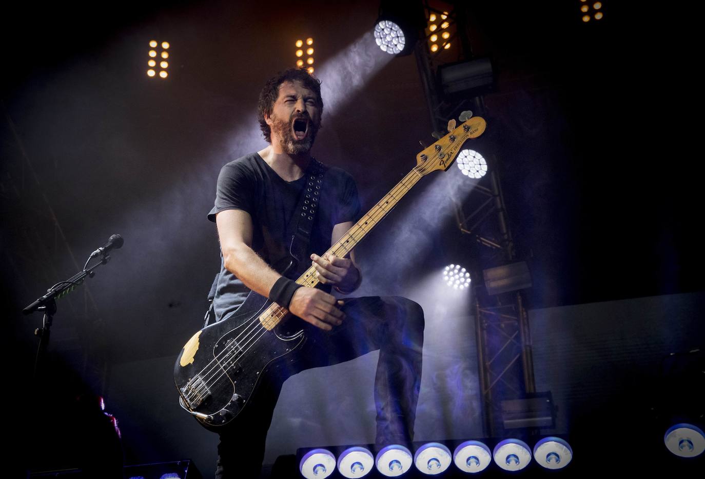 Las mejores imágenes del concierto de Berri Txarrak en Pamplona