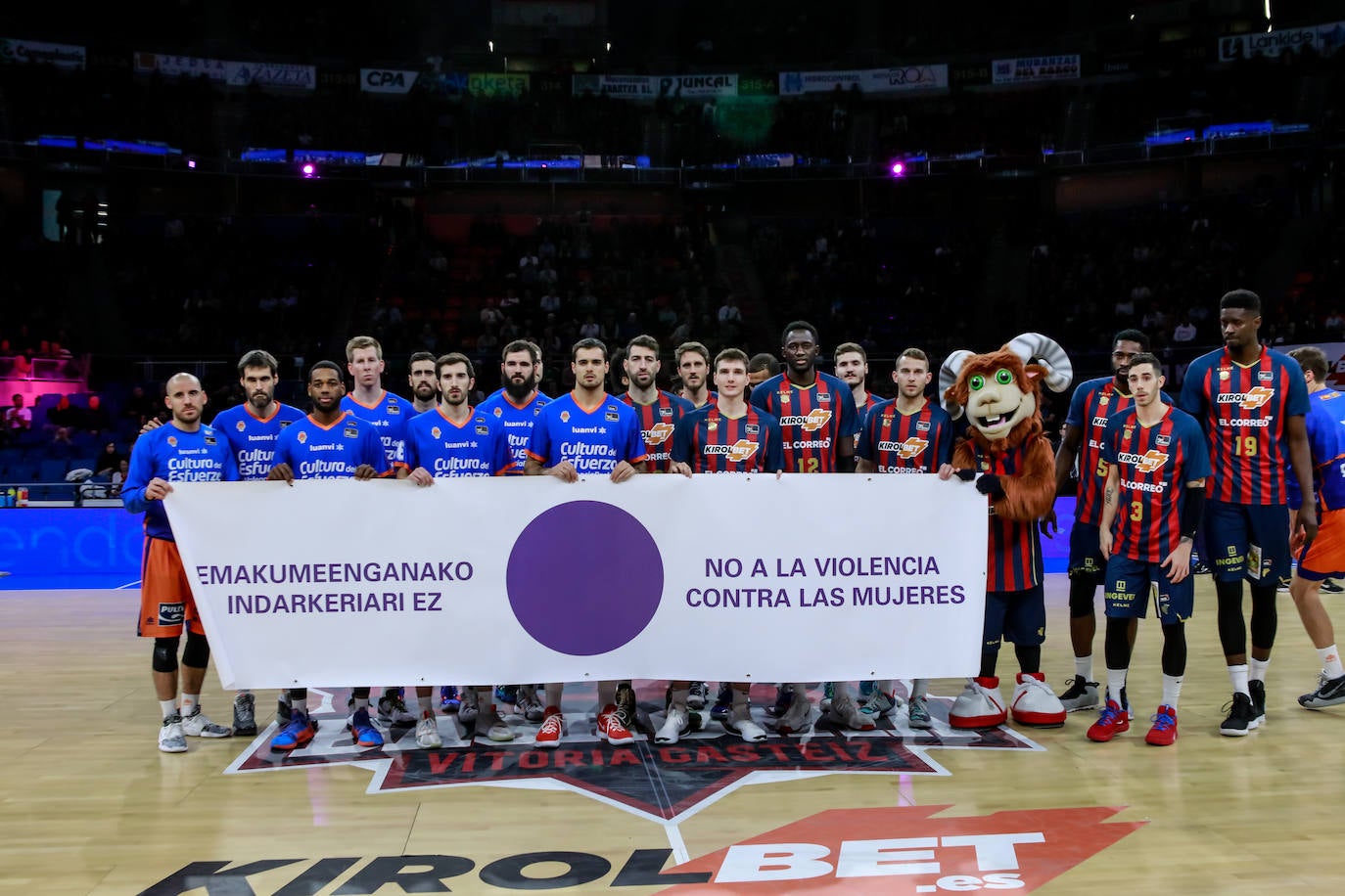 Baskonia-Valencia Basket, en imágenes