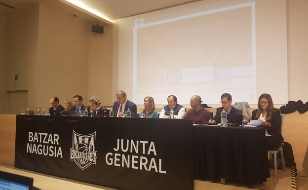 La asamblea aprueba las cuentas del Bilbao Basket y valida unos ingresos de 3,6 millones para el año en curso