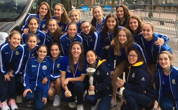 La Náutica de Portugalete brilla en el campeonato de Euskadi de natación artística