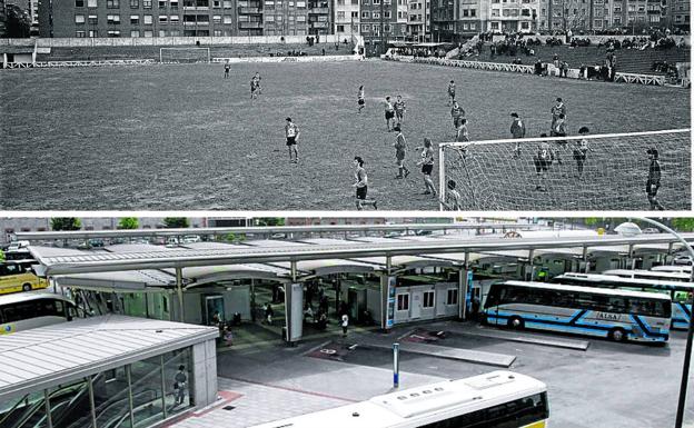 De campo de fútbol a estación de quita y pon