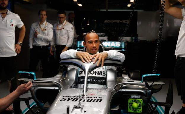 Hamilton quiere el broche de oro y diamantes a otra temporada