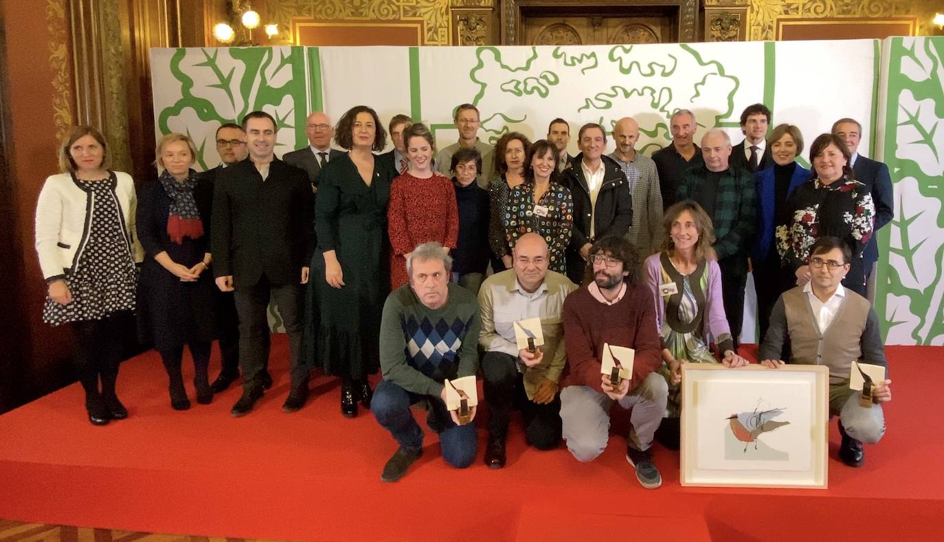 Rementeria entrega el Premio Honorífico Lauaxeta 2019 al programa que fomenta el uso del euskera en la Administración