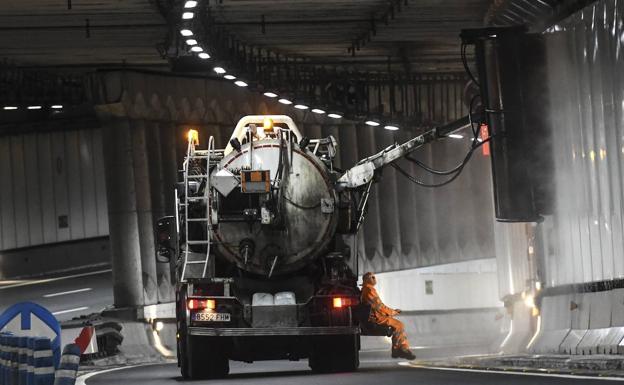 La Diputación cerrará esta noche el túnel de Bentazarra en sentido Santander
