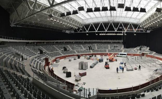 La reforma del Iradier para acoger grandes espectáculos con «acústica extraordinaria» cuesta 2,3 millones