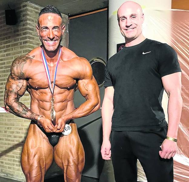 El vizcaíno Álex Guzmán, subcampeón del mundo de culturismo