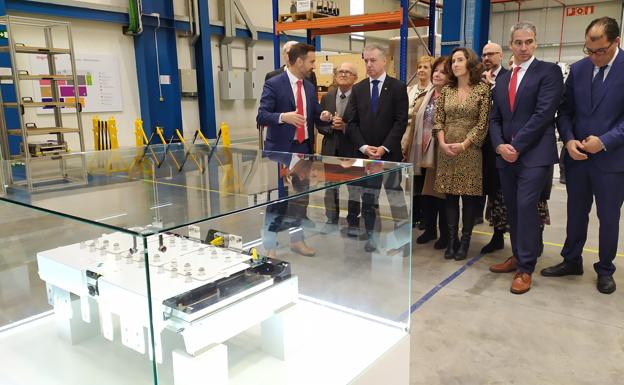 Urkullu inaugura la nueva factoría de Ingeteam en Ortuella