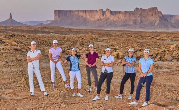 Arabia Saudí se abre al golf femenino