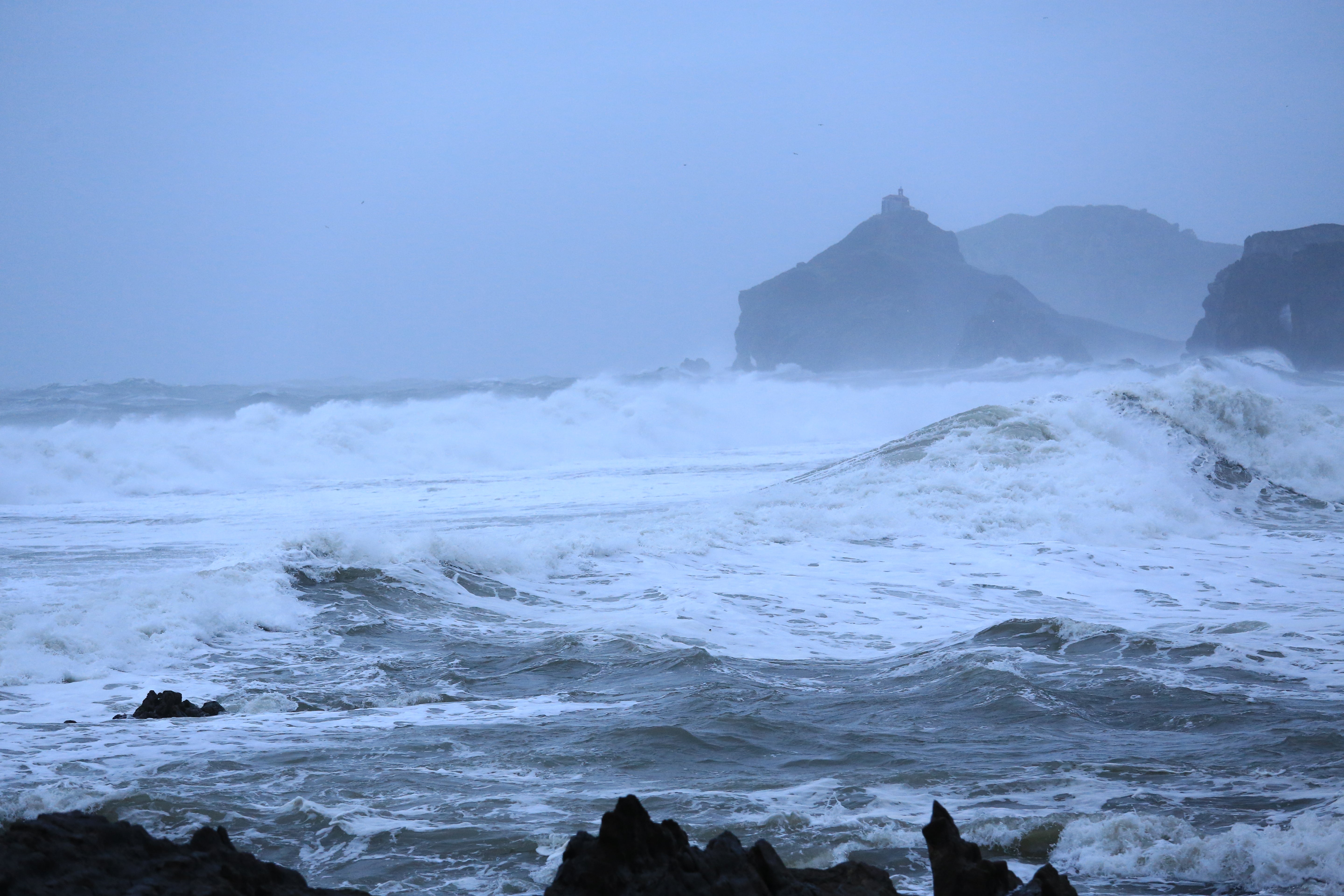 Bizkaia hace frente al temporal