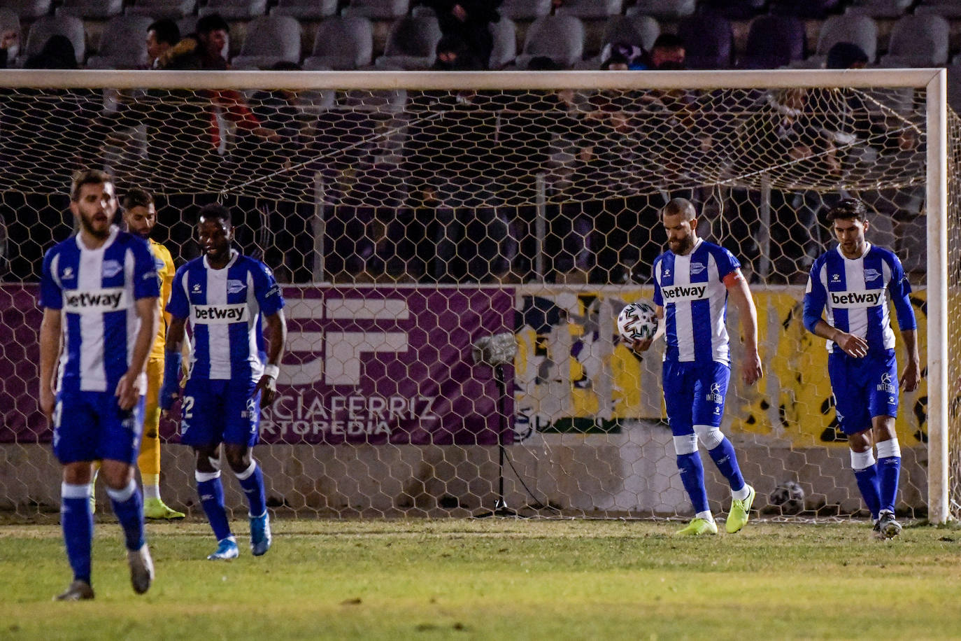 El uno a uno del Jaén - Alavés